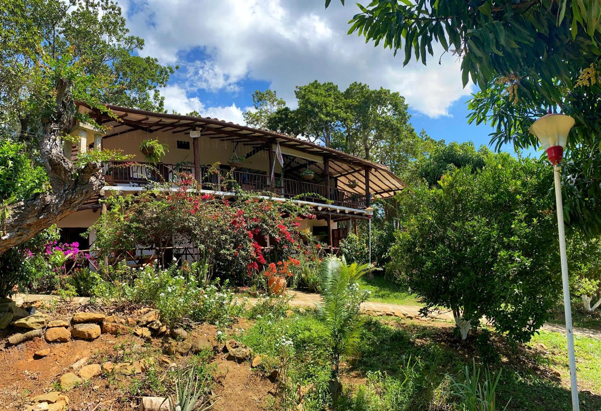 Hostal Villa San Rafael Barichara Extérieur photo